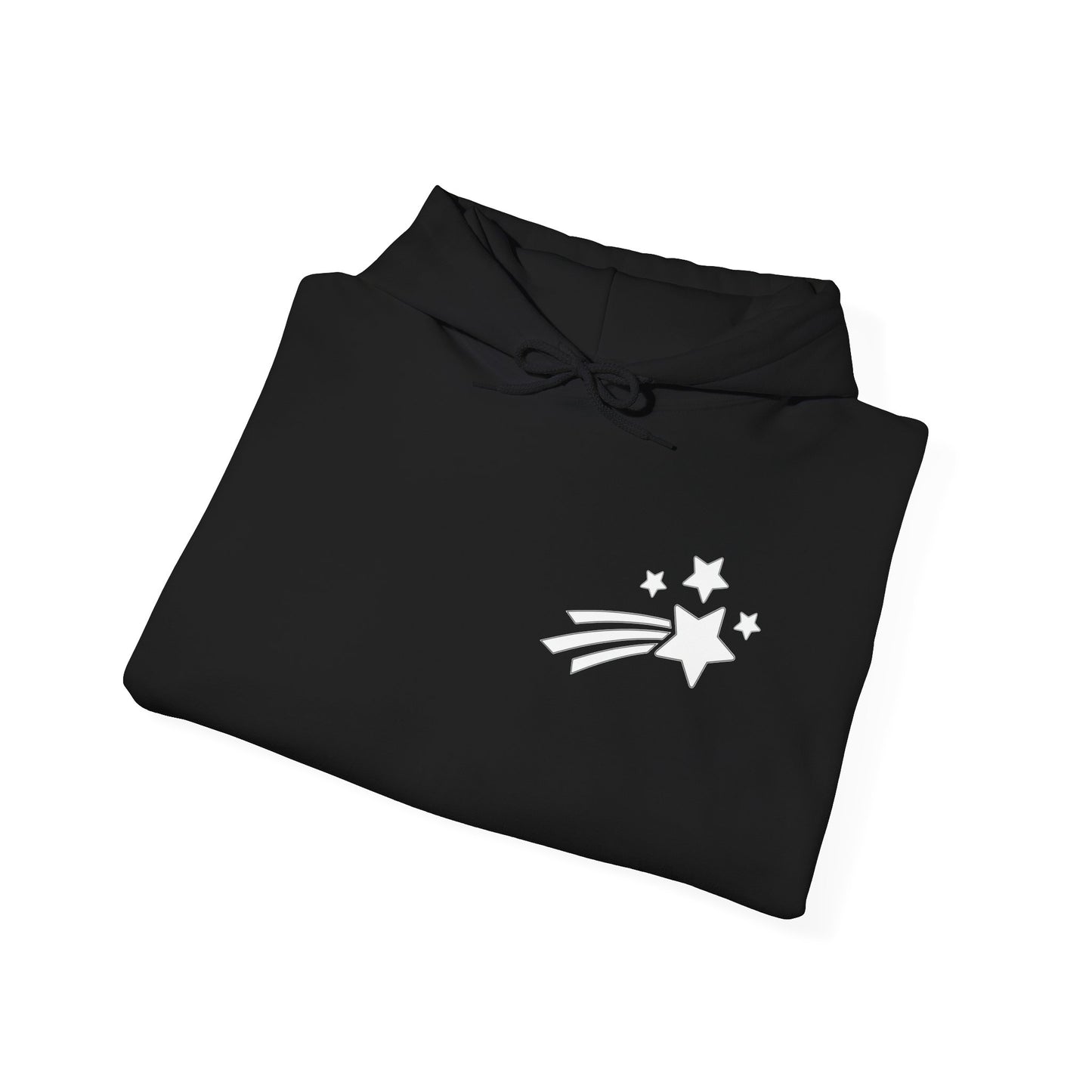 Shooting Star Logo Hoodie with Nuvex Star Graphic