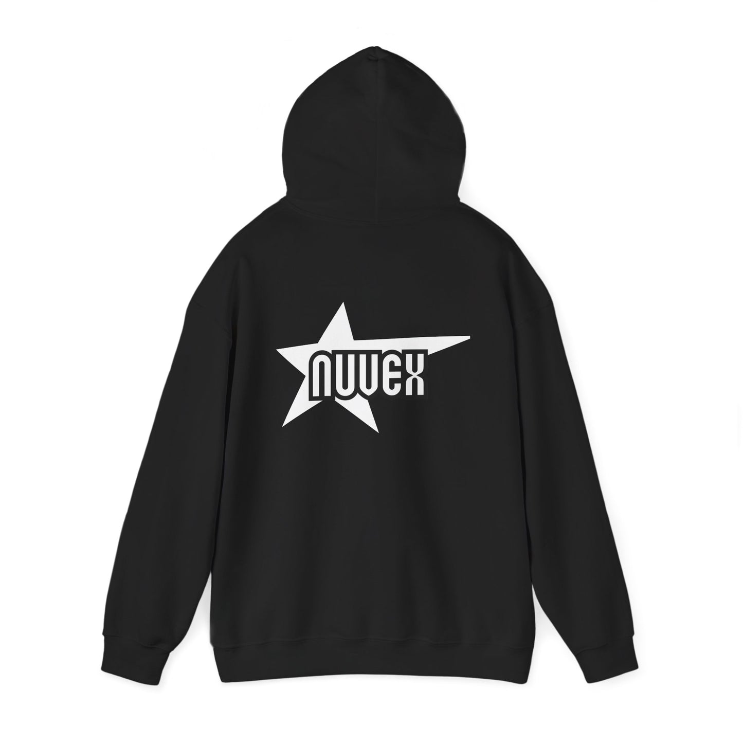Shooting Star Logo Hoodie with Nuvex Star Graphic