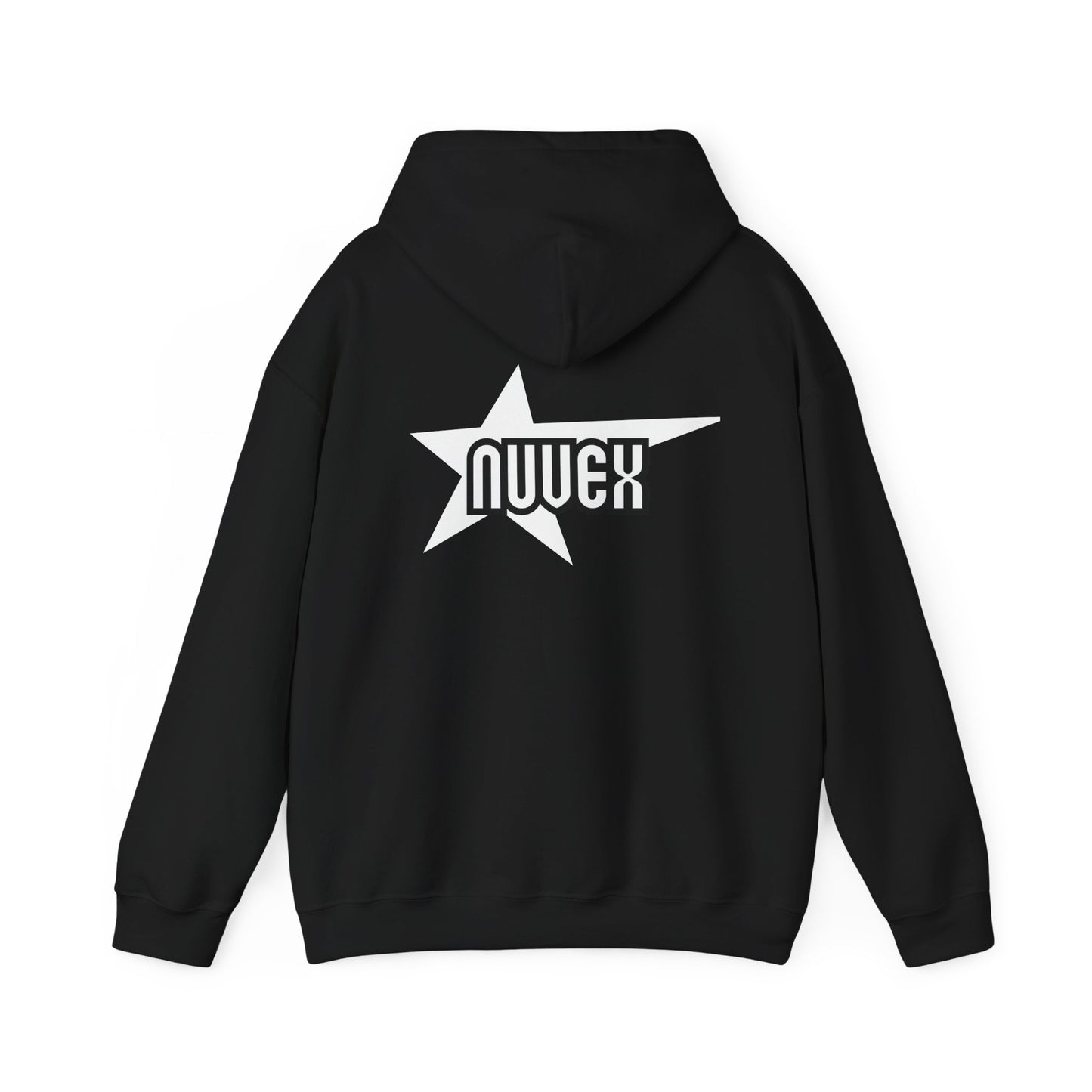 Shooting Star Logo Hoodie with Nuvex Star Graphic